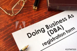 DBA Registration Form