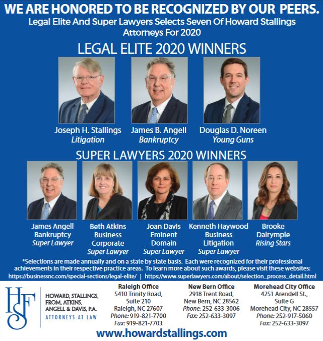 Legal Elite And Super Lawyers Selects Eight Of Howard Stallings Attorneys For 2020