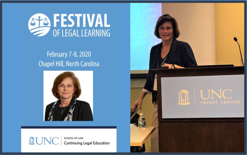 Howard Stallings Attorney B. Joan Davis Speaks At UNC’s Festival Of Legal Learning