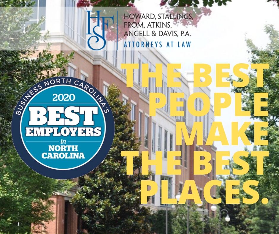 Howard, Stallings, From, Atkins, Angell & Davis Named One Of Business North Carolina’s Best Places To Work
